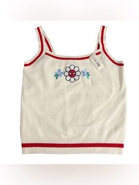 Marvel Spider-Man Flower Women’s Knit Tank - BoxLunch Exclusive Size XL
